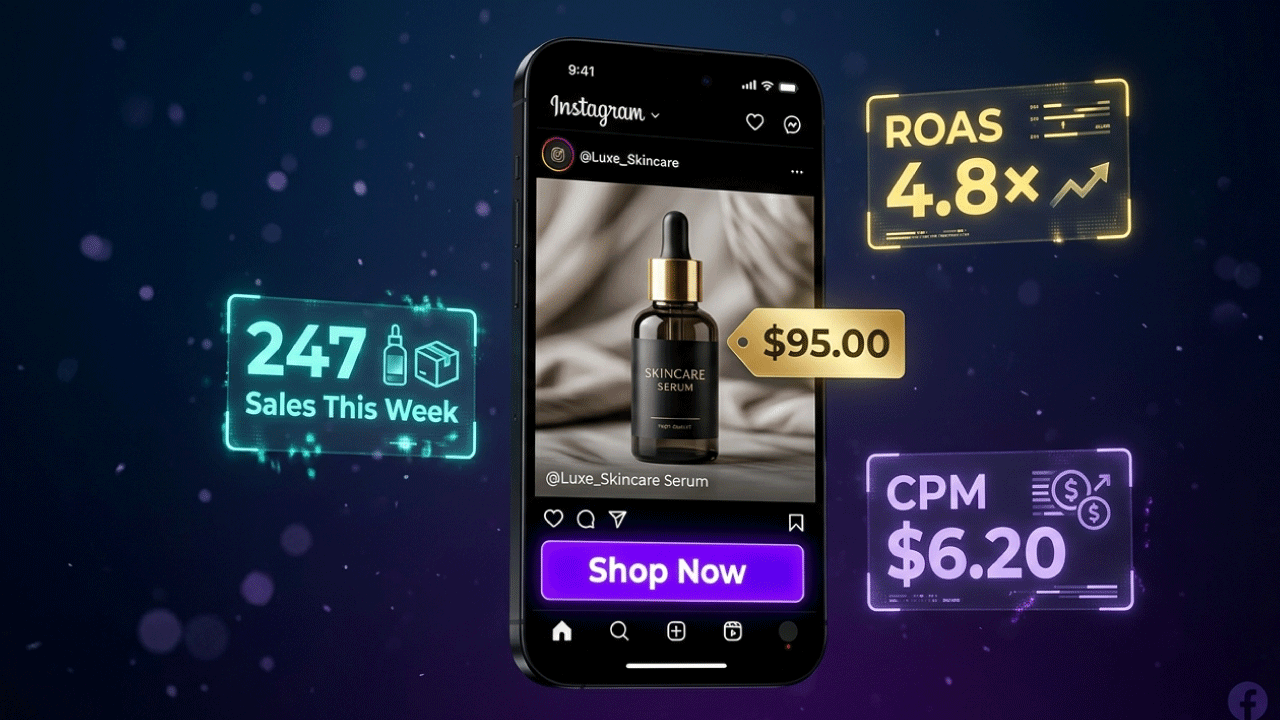 Facebook & Instagram Ecommerce Ads — Meta Ads That Turn Browsers Into Buyers